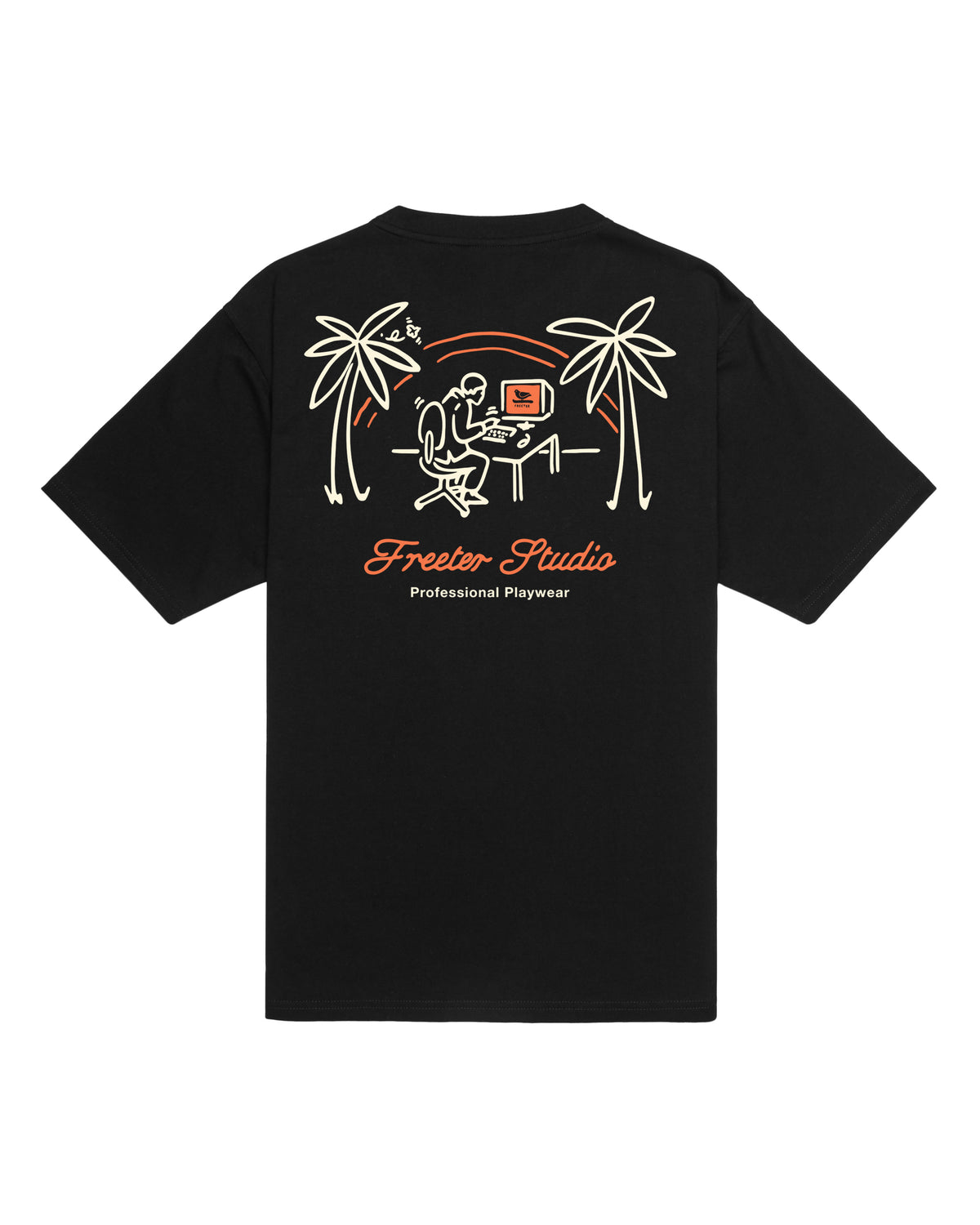 Paradise t-shirt black